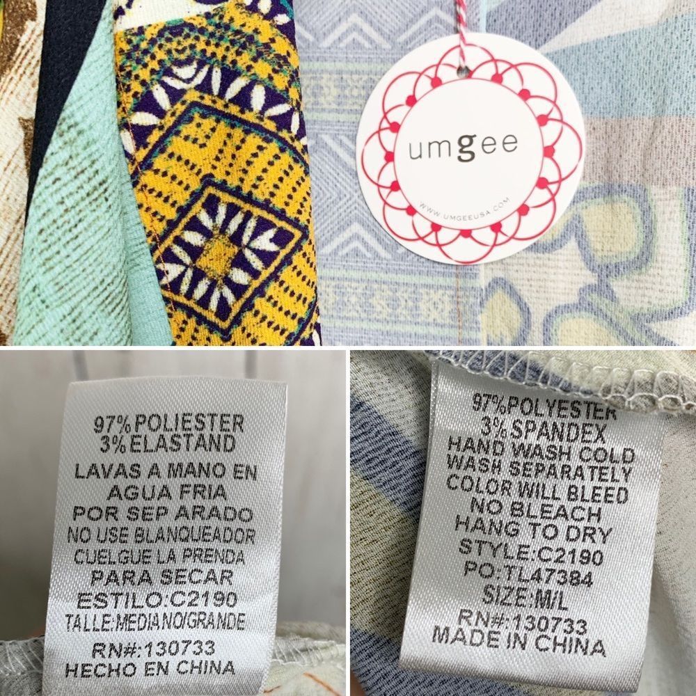 Last 1! UMGEE “Boho Wild” Cocoon Patchwork Kimono - Picture 8 of 8